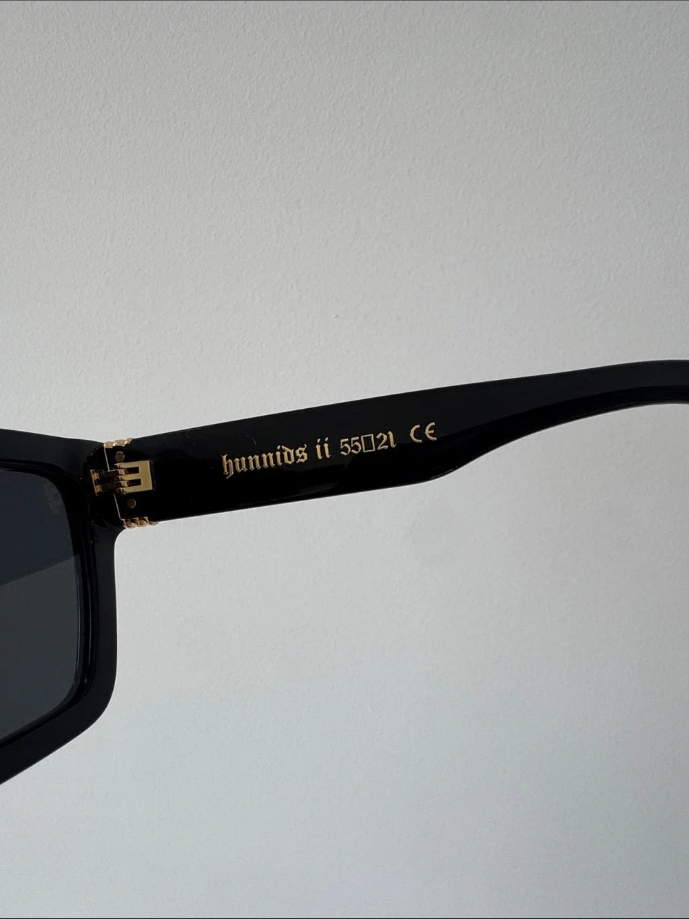James Oro Black Hunnids Sunglasses NWT